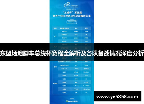 东盟场地脚车总统杯赛程全解析及各队备战情况深度分析